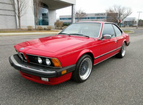 1980  633CSi Coupe Low Miles Red Super Clean Sharp Look Rare Find Must See