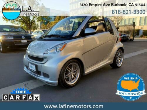 2009  fortwo 2dr Cabriolet Brabus 48632 Miles Silver Convertible 3 Cylinder