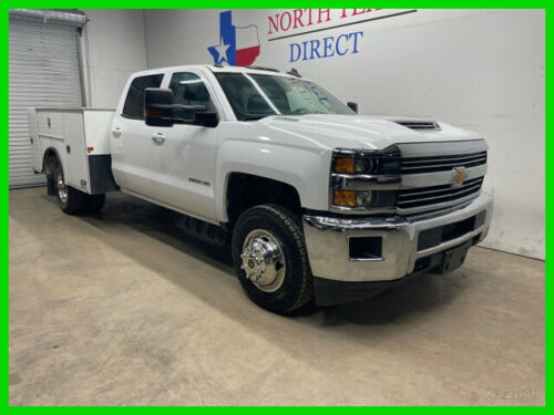 2018 FREE DELIVERY! 4x4 Diesel Service Bed Touch Screen Used Turbo 6.6L V8 32V