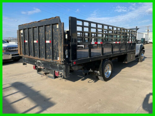 2013 Diesel Stake Bed Tommy Gate Flat Bed Utility Bed L Used Automatic Rear