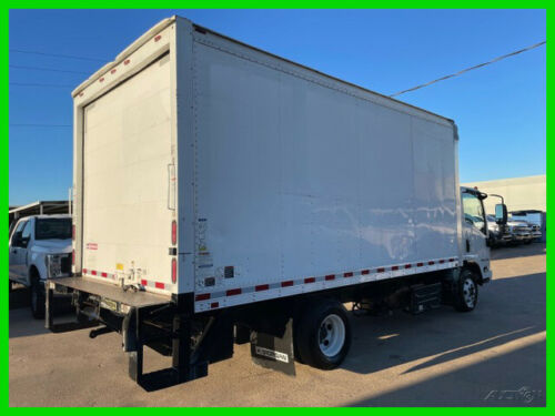 2015 NPR Box Van Diesel 2000lb Tommy Lift Gate Delivery Used Automatic Rear