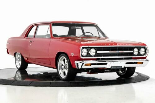 1965 Chevrolet Malibu SS Pro Touring 502 Custom 1111 Miles Red 2D CoupeAutomat image 3