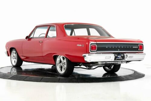 1965 Chevrolet Malibu SS Pro Touring 502 Custom 1111 Miles Red 2D CoupeAutomat image 8