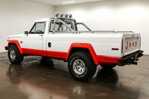 1982 Jeep J1054267 Miles White/Red Truck 401ci AMC V8 Automatic image 4