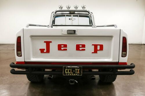 1982 Jeep J1054267 Miles White/Red Truck 401ci AMC V8 Automatic image 5