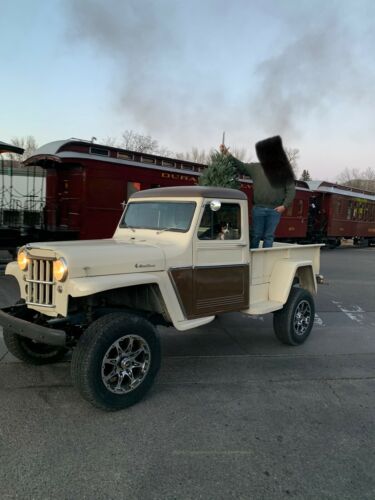 1963 -Overland Jeep Truck Pickup Brown AWD Manual Restored