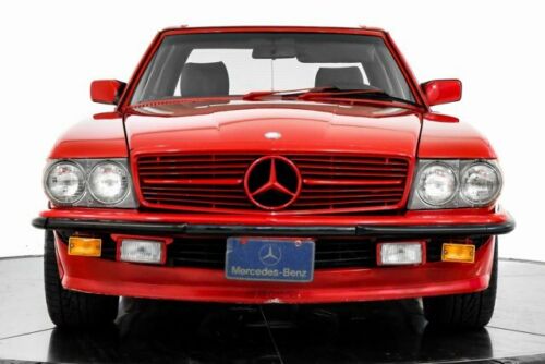1984 Mercedes-Benz 500-Class SL500 AMG Body and Trim PKG 64612 Miles Signal Red image 5