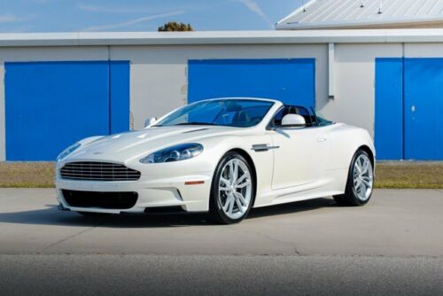 2011  DBS Volante 10598 Miles Morning Frost White 2D Convertible Gas