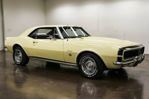 1967  Camaro RS 0 Butternut Yellow Coupe 327 V8 Turbo 350 Automatic