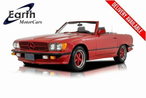 1984  500-Class SL500 AMG Body and Trim PKG 64612 Miles Signal Red