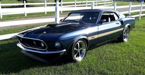 1969  Mustang Fastback Custom RestoMod 11111 Miles Dark Blue Pearl Fastback