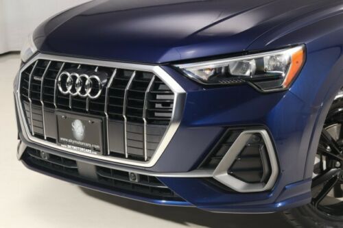 2021 Audi Q3 Quattro AWD S line Premium 6921 Miles Navarra Blue Metallic SUV 2.0 image 2
