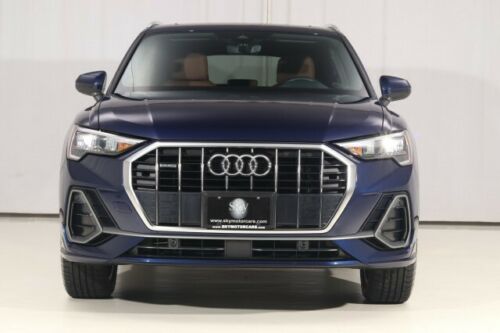 2021 Audi Q3 Quattro AWD S line Premium 6921 Miles Navarra Blue Metallic SUV 2.0 image 4
