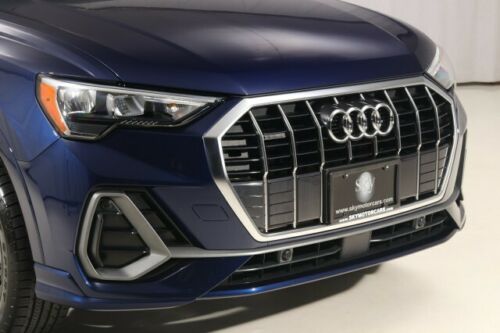 2021 Audi Q3 Quattro AWD S line Premium 6921 Miles Navarra Blue Metallic SUV 2.0 image 6