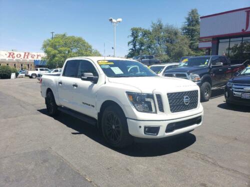 Pearl White Nissan Titan with 25002 Miles available now! image 1