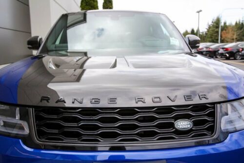 2019 Land Rover Range Rover Sport SVR 31062 Miles Estoril Blue Metallic Sport Ut image 4