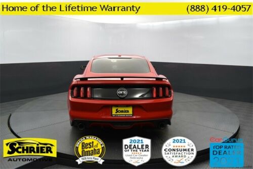2016 Ford Mustang GT Premium 33,410 Miles Race Red 2D Coupe 5.0L V8 Ti-VCT 6-Spe image 2