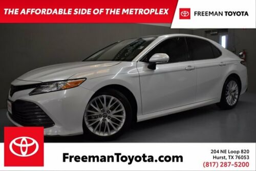 2019  Camry XLE 22635 Miles Wind Chill Pearl 4dr Car Regular Unleaded V-6