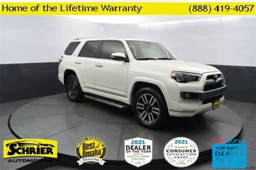 2018 Toyota 4Runner Limited 66,230 Miles Blizzard Pearl 4D Sport Utility 4.0L V6 image 5