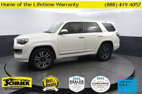 2019 Toyota 4Runner Limited 39,901 Miles Blizzard Pearl 4D Sport Utility 4.0L V6 image 1