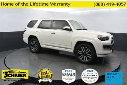 2019 Toyota 4Runner Limited 39,901 Miles Blizzard Pearl 4D Sport Utility 4.0L V6 image 3