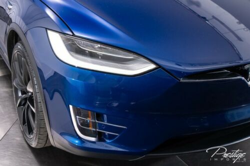 2020 Tesla Model X PerformanceAutomatic Deep Blue Metallic image 2