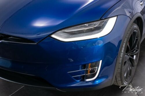 2020 Tesla Model X PerformanceAutomatic Deep Blue Metallic image 3
