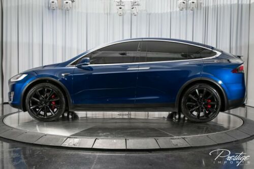 2020 Tesla Model X PerformanceAutomatic Deep Blue Metallic image 6