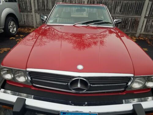 1984 Mercedes-Benz 380SL Convertible Red RWD Automatic SL image 1