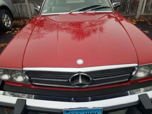 1984 Mercedes-Benz 380SL Convertible Red RWD Automatic SL image 7