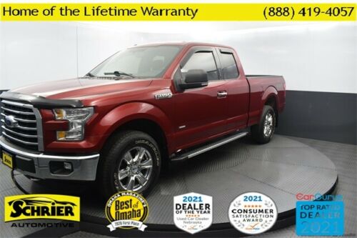 2015 Ford F-150 XLT 42,231 Miles Ruby Red Metallic Tinted Clearcoat Super Cab 2. image 7