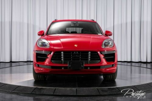 2020 Porsche Macan Turbo SUV 2.9L V6 Cylinder Engine Automatic Carmine Red image 1