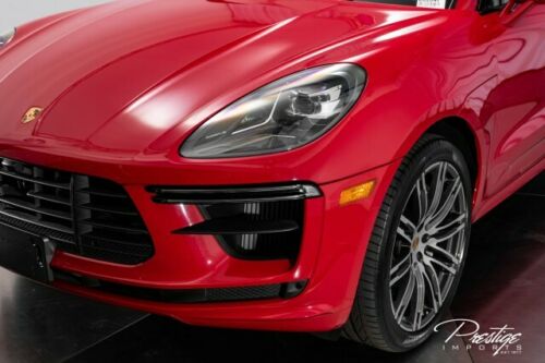 2020 Porsche Macan Turbo SUV 2.9L V6 Cylinder Engine Automatic Carmine Red image 2
