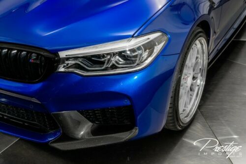 2018 BMW M5Sedan 4.4L Twinpower Turbo V8 Engine Automatic Marina Bay Blue Meta image 3