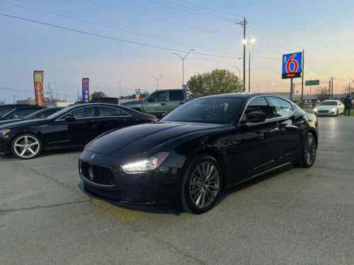 2017 Maserati Ghibli, Nero with 34196 Miles available now! image 2