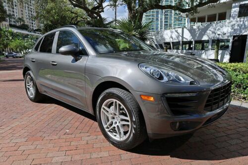 2015  Macan S 82592 Miles Agate Grey Metallic Sport Utility V6 Cylinder E
