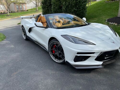 2020  Corvette Convertible White RWD Automatic STINGRAY 3LT