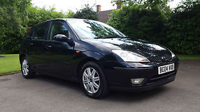 FORD FOCUS TDCI 1.8 MANUAL 2004 IN BLACK 1 PREVIOUS OWNER DRIVES PERFECTLY 45MPG