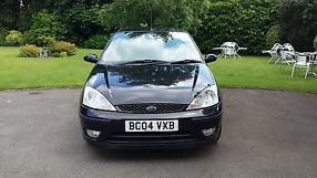 FORD FOCUS TDCI 1.8 MANUAL 2004 IN BLACK 1 PREVIOUS OWNER DRIVES PERFECTLY 45MPG image 1
