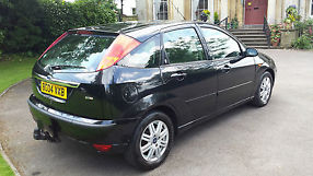 FORD FOCUS TDCI 1.8 MANUAL 2004 IN BLACK 1 PREVIOUS OWNER DRIVES PERFECTLY 45MPG image 6