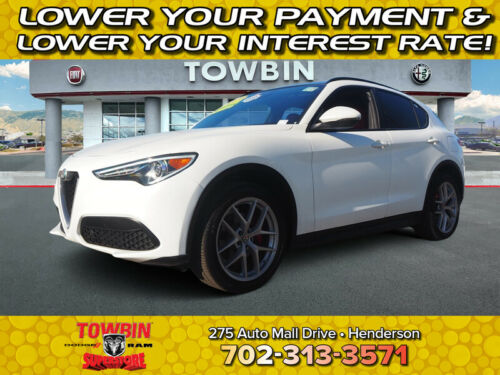 2018  STELVIO, White with 20,748 Miles available now!