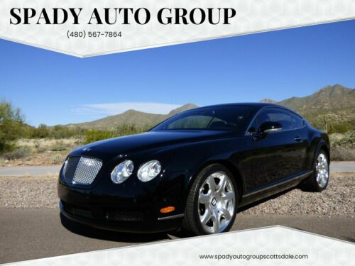 2006  Continental GT AWD 2dr Coupe 37342 Miles Black Coupe 6.0L W12 Twin